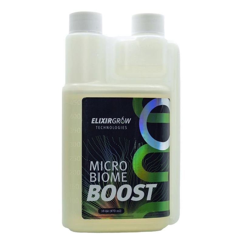 Microbiome Boost 16oz bottle - front label